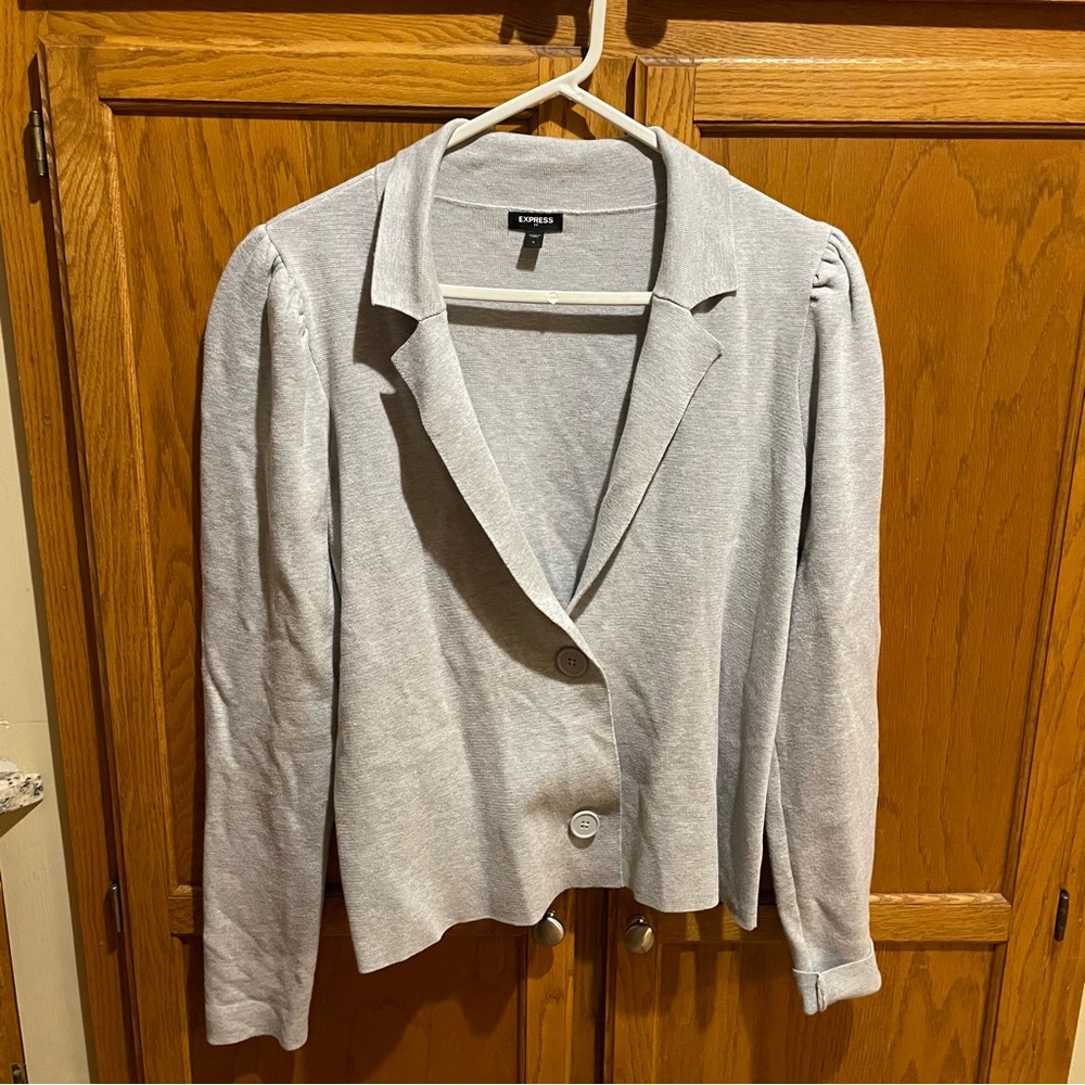 Express Two Button Blazer/Sweater - image 1